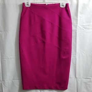 Express Hot Pink Pencil Skirt Sz 6